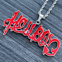 Load image into Gallery viewer, Red 'Hellboy' Necklace