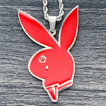 Load image into Gallery viewer, Red 'Ca$h Carti' Necklace