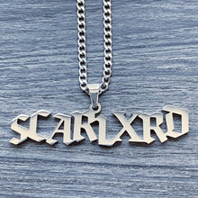 Load image into Gallery viewer, &#39;SCARLXRD&#39; Necklace
