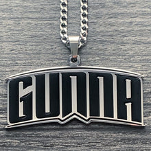 Load image into Gallery viewer, Black 'GUNNA' Necklace
