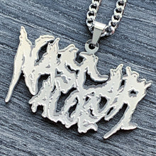 Load image into Gallery viewer, Etched 'NASCAR ALOE' Necklace