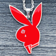 Load image into Gallery viewer, Red 'Ca$h Carti' Necklace