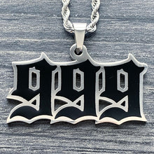 Load image into Gallery viewer, Black 'Royal 9' Necklace
