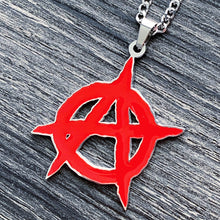Load image into Gallery viewer, Red 'Anarchy' Necklace