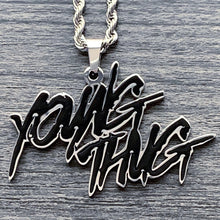 Load image into Gallery viewer, Black 'Young Thug' Necklace
