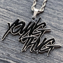Load image into Gallery viewer, Black 'Young Thug' Necklace