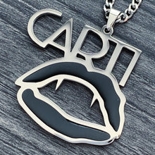 Load image into Gallery viewer, Black 'King Vamp' Necklace