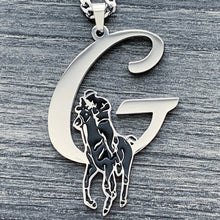 Load image into Gallery viewer, Black 'Polo G' Necklace