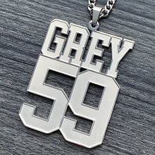 Load image into Gallery viewer, Etched 'GREY59' Necklace