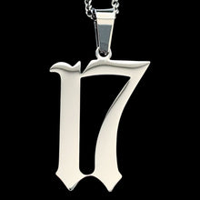 Load image into Gallery viewer, '17' Necklace