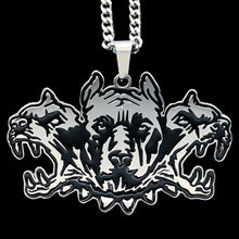 Load image into Gallery viewer, Black 'WARDOGS' Necklace