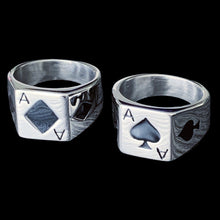 Load image into Gallery viewer, 'Ace of Spades' Ring