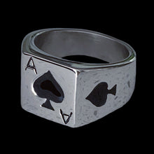 Load image into Gallery viewer, 'Ace of Spades' Ring