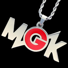 Load image into Gallery viewer, Red 'MGK' Necklace