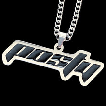Load image into Gallery viewer, Black 'Posty' Necklace