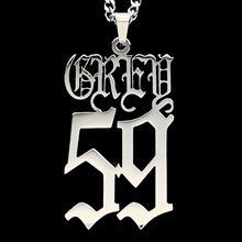 Load image into Gallery viewer, 'GREY59' Necklace