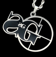 Load image into Gallery viewer, Black &#39;SG&#39; Necklace
