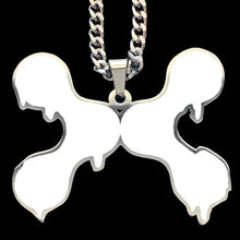 Load image into Gallery viewer, White 'DXXM Life' Necklace