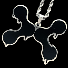 Load image into Gallery viewer, Black 'DXXM Life' Necklace