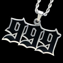 Load image into Gallery viewer, Black 'Royal 9' Necklace