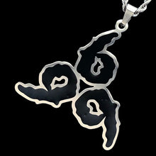 Load image into Gallery viewer, Black '9 Club' Necklace