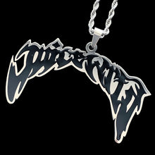 Load image into Gallery viewer, Black 'Doom' Necklace