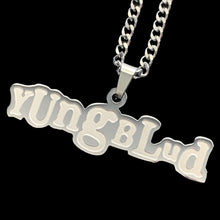 Load image into Gallery viewer, Etched 'yUngbLud' Necklace