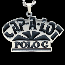Load image into Gallery viewer, Black 'Cap-A-Lot' Necklace