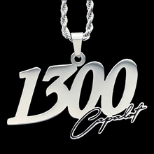 Load image into Gallery viewer, Black '1300' Necklace