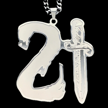 Load image into Gallery viewer, '21' Necklace