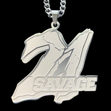 Load image into Gallery viewer, &#39;21 SAVAGE&#39; Necklace
