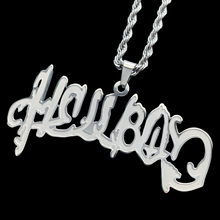 Load image into Gallery viewer, Etched 'Hellboy' Necklace
