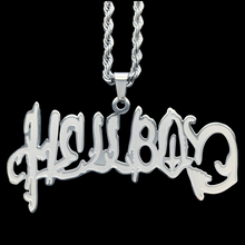 Load image into Gallery viewer, Etched 'Hellboy' Necklace