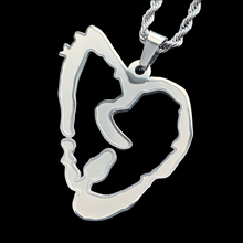 Load image into Gallery viewer, Etched 'Heartbreak' Necklace
