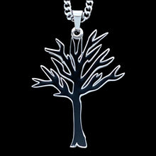 Load image into Gallery viewer, Black 'Tree of Life' Necklace