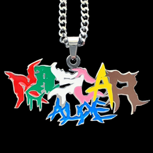 Load image into Gallery viewer, Multicolor 'NASCAR ALOE' Necklace