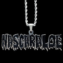 Load image into Gallery viewer, Black 'Nascar Aloe' Necklace