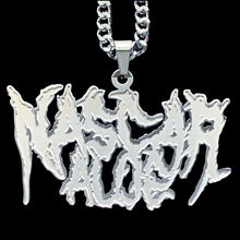 Load image into Gallery viewer, Etched 'NASCAR ALOE' Necklace