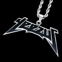 Load image into Gallery viewer, Black 'Yeezus' Necklace