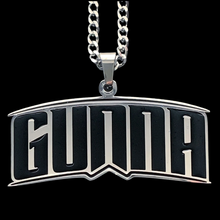 Load image into Gallery viewer, Black 'GUNNA' Necklace