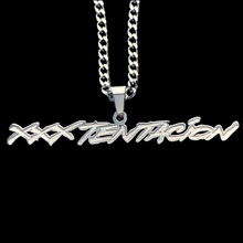 Load image into Gallery viewer, Etched 'XXXTENTACION' Necklace