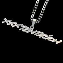 Load image into Gallery viewer, Etched 'XXXTENTACION' Necklace