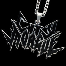 Load image into Gallery viewer, Black 'City Morgue' Necklace