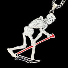 Load image into Gallery viewer, White 'Skeleton' Necklace