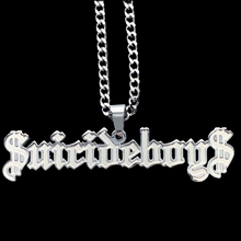 Load image into Gallery viewer, Etched '$uicideboy$' Necklace