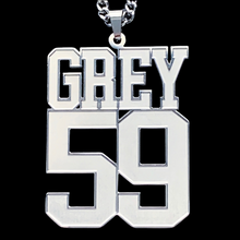 Load image into Gallery viewer, Etched 'GREY59' Necklace