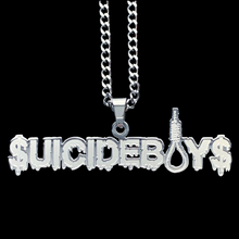 Load image into Gallery viewer, Etched '$UICIDEBOY$' Necklace