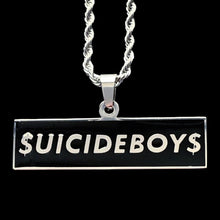 Load image into Gallery viewer, Black '$UICIDEBOY$' Necklace