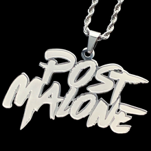 Load image into Gallery viewer, Etched 'Post Malone' Necklace