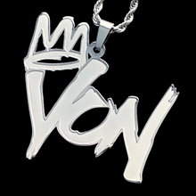 Load image into Gallery viewer, Etched &#39;King Von&#39; Necklace
